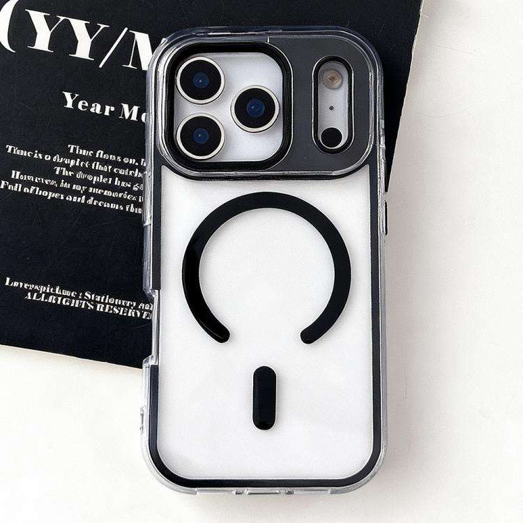 Large Hole Camera Macaron Transparency MagSafe Phone Case, For iPhone 17 Pro Max, For iPhone 17 P...
