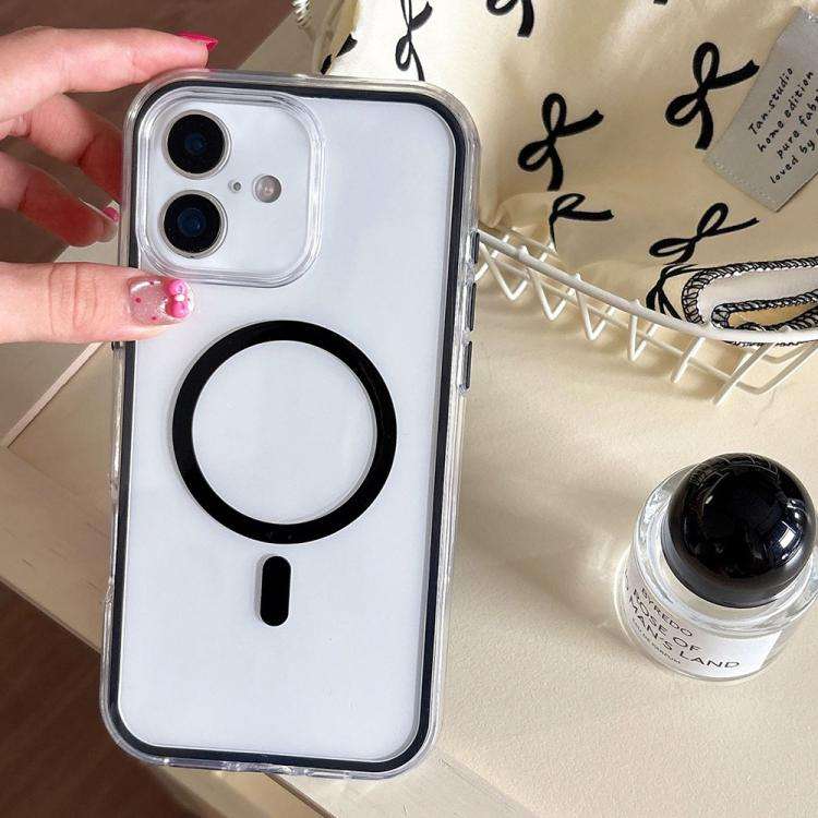 Large Hole Camera Macaron Transparency MagSafe Phone Case, For iPhone 17 Pro Max, For iPhone 17 P...