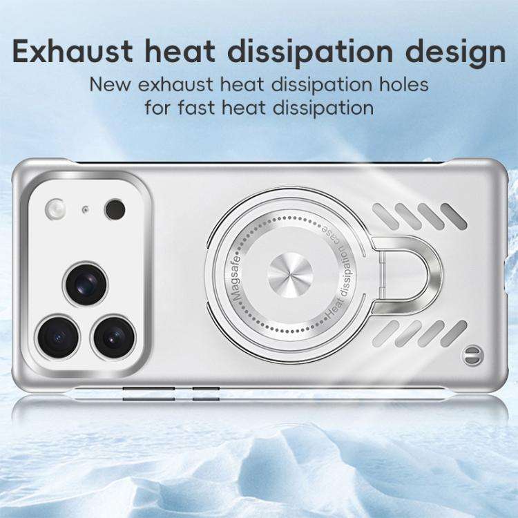 Ice Sense Series Graphene Cooling MagSafe Holder Phone Case, For iPhone 17 Pro Max, For iPhone 17...