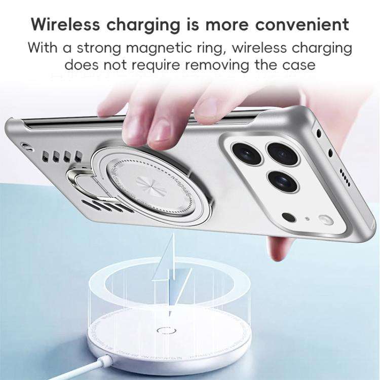 Ice Sense Series Graphene Cooling MagSafe Holder Phone Case, For iPhone 17 Pro Max, For iPhone 17...