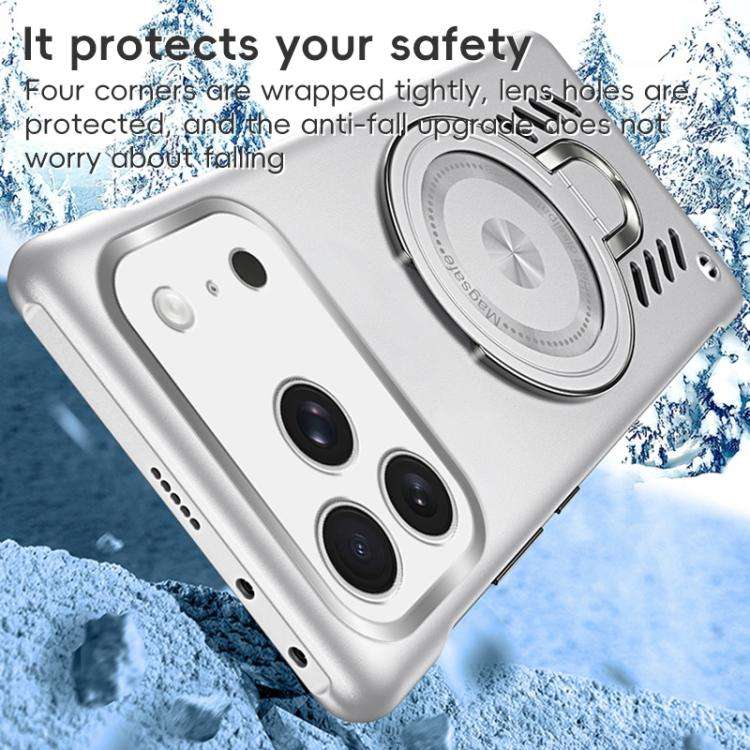 Ice Sense Series Graphene Cooling MagSafe Holder Phone Case, For iPhone 17 Pro Max, For iPhone 17...