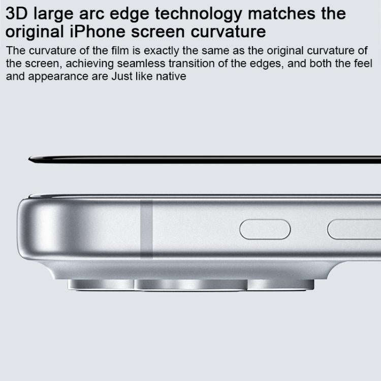 Benks Zero Curve Edge Privacy Tempered Screen Protector, For iPhone 17 Pro Max, For iPhone 17, Fo...