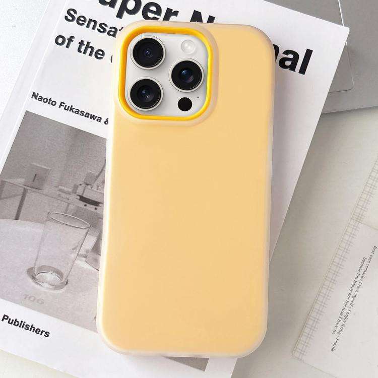 Jelly Color Matte Feel PC Hybrid TPU Phone Case, For iPhone 15 Pro Max, For iPhone 15 Pro, For iP...