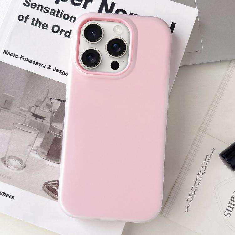 Jelly Color Matte Feel PC Hybrid TPU Phone Case, For iPhone 15 Pro Max, For iPhone 15 Pro, For iP...