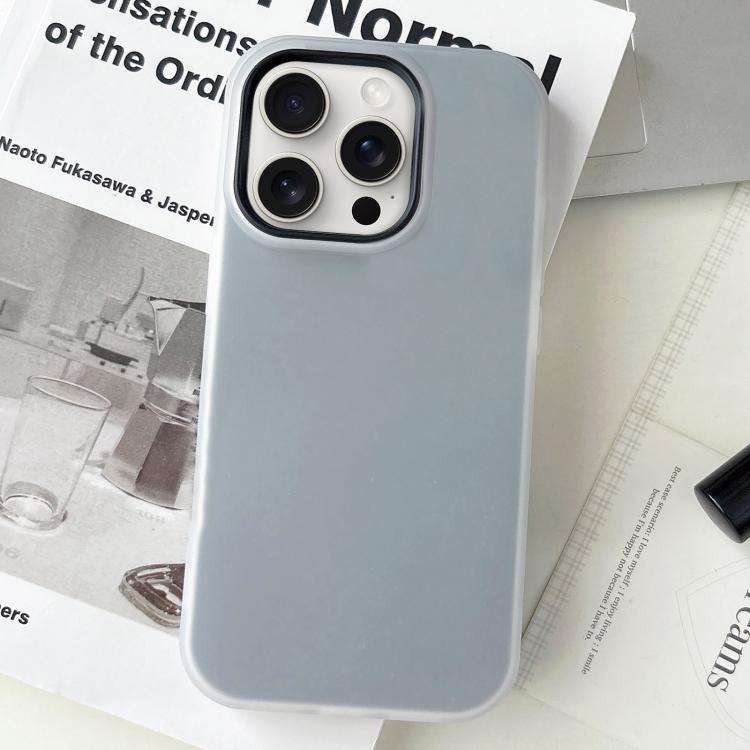 Jelly Color Matte Feel PC Hybrid TPU Phone Case, For iPhone 15 Pro Max, For iPhone 15 Pro, For iP...