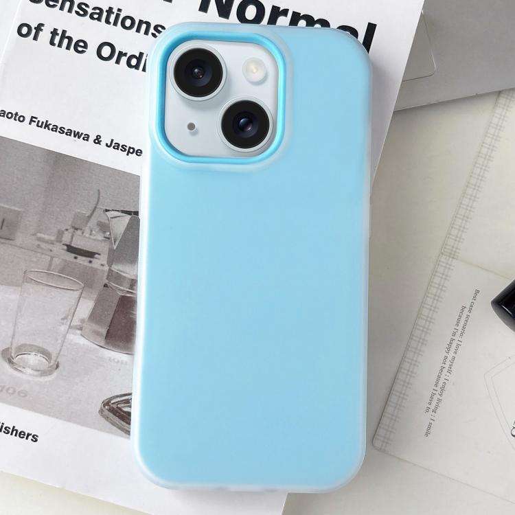 Jelly Color Matte Feel PC Hybrid TPU Phone Case, For iPhone 15 Pro Max, For iPhone 15 Pro, For iP...