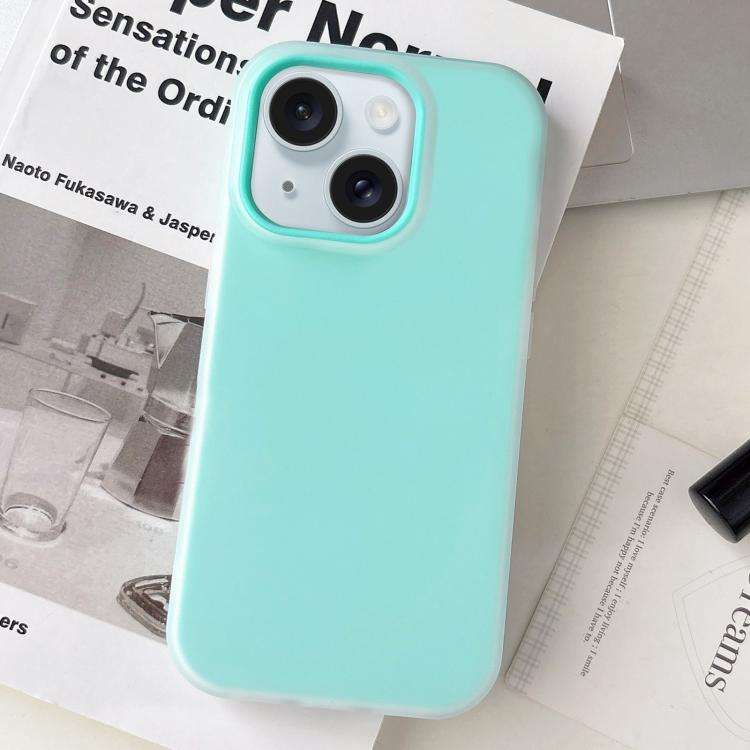 Jelly Color Matte Feel PC Hybrid TPU Phone Case, For iPhone 15 Pro Max, For iPhone 15 Pro, For iP...