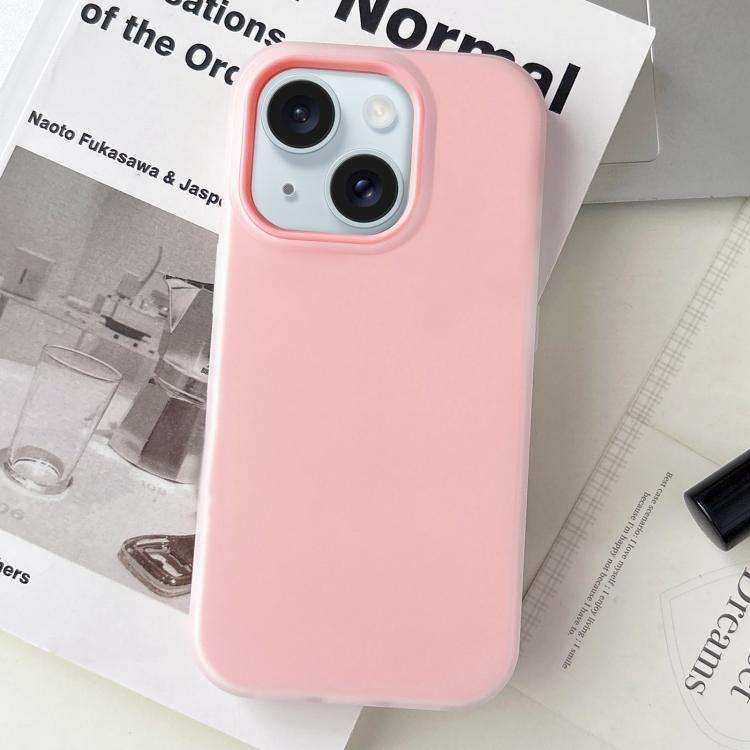 Jelly Color Matte Feel PC Hybrid TPU Phone Case, For iPhone 15 Pro Max, For iPhone 15 Pro, For iP...