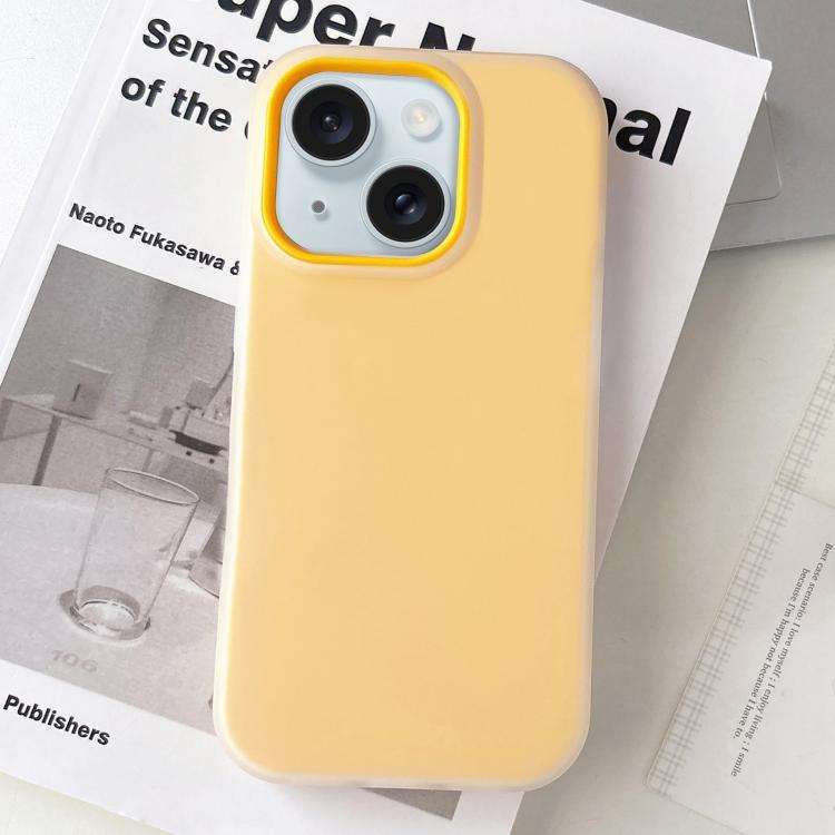 Jelly Color Matte Feel PC Hybrid TPU Phone Case, For iPhone 15 Pro Max, For iPhone 15 Pro, For iP...