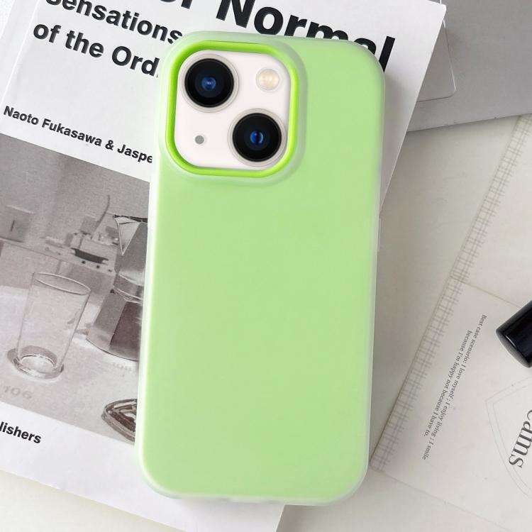 Jelly Color Matte Feel PC Hybrid TPU Phone Case, For iPhone 14 Plus, For iPhone 14, For iPhone 14...