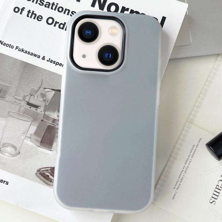 Jelly Color Matte Feel PC Hybrid TPU Phone Case, For iPhone 14 Plus, For iPhone 14, For iPhone 14...