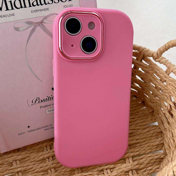 Fat Dun Solid Color Metal Photo Frame TPU Phone Case, For iPhone 13, For iPhone 12, For iPhone 12...