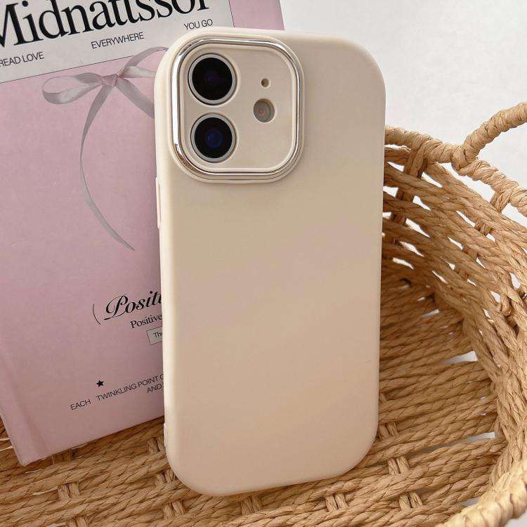 Fat Dun Solid Color Metal Photo Frame TPU Phone Case, For iPhone 13, For iPhone 12, For iPhone 12...