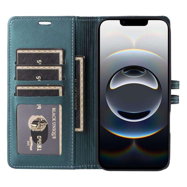Stitched Magnetic Buckle Leather Phone Case, For iPhone 17e / 16e, For iPhone 17 Pro Max, For iPh...