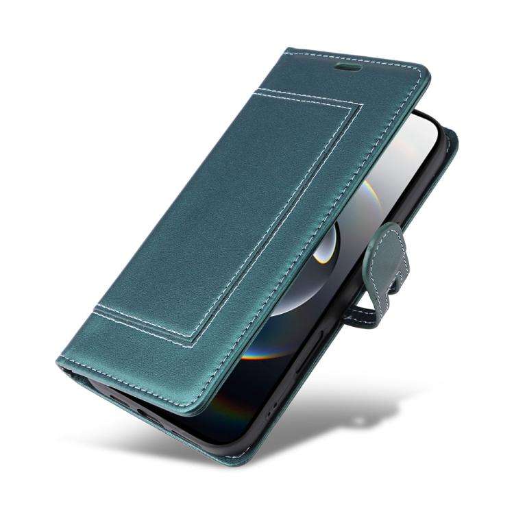 Stitched Magnetic Buckle Leather Phone Case, For iPhone 17e / 16e, For iPhone 17 Pro Max, For iPh...