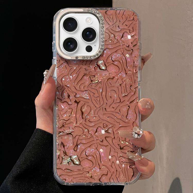 Ink Rhythm Colorful Shell Pattern TPU Hybrid IMD Phone Case, For iPhone 14 / 13, For iPhone 14 Pr...