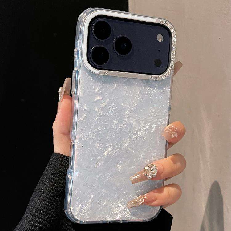 Gilded Colorful Shell Patterned TPU+IMD Phone Case, For iPhone 17 Pro Max, For iPhone 17 Pro, For...