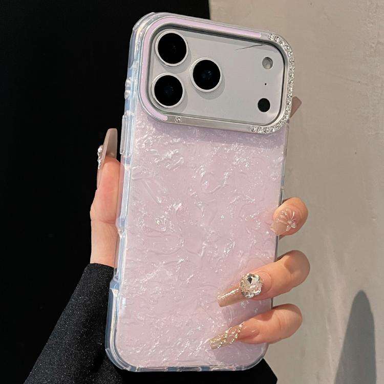 Gilded Colorful Shell Patterned TPU+IMD Phone Case, For iPhone 17 Pro Max, For iPhone 17 Pro, For...