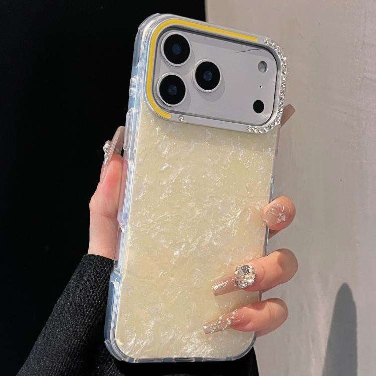 Gilded Colorful Shell Patterned TPU+IMD Phone Case, For iPhone 17 Pro Max, For iPhone 17 Pro, For...