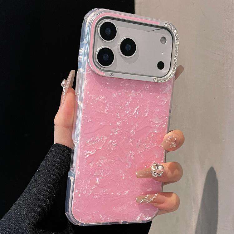 Gilded Colorful Shell Patterned TPU+IMD Phone Case, For iPhone 17 Pro Max, For iPhone 17 Pro, For...