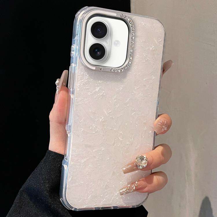Gilded Colorful Shell Patterned TPU+IMD Phone Case, For iPhone 17 Pro Max, For iPhone 17 Pro, For...