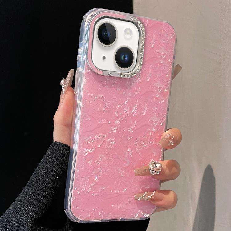 Gilded Colorful Shell Patterned TPU+IMD Phone Case, For iPhone 15 Pro Max, For iPhone 15 Pro, For...