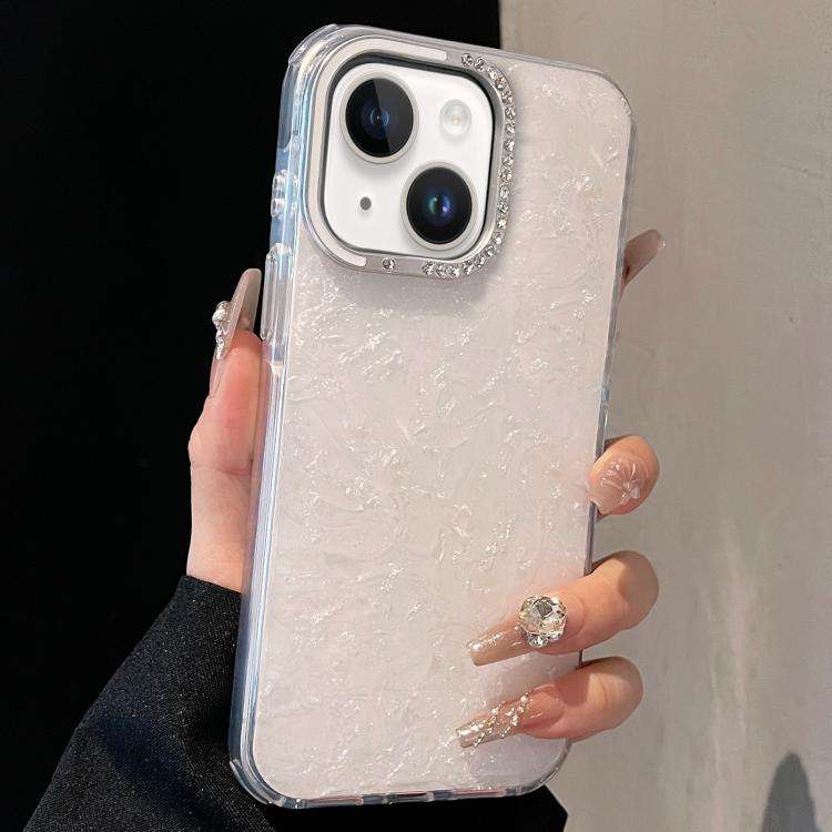 Gilded Colorful Shell Patterned TPU+IMD Phone Case, For iPhone 15 Pro Max, For iPhone 15 Pro, For...