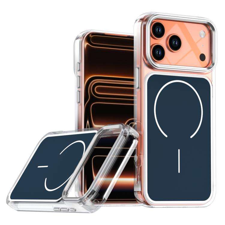 Bright Shadow Two-color MagSafe Magnetic Phone Case, For iPhone 18 Pro / 17 Pro, For iPhone 18 Pr...