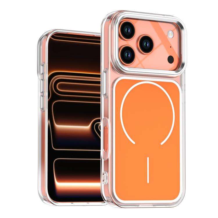 Bright Shadow Two-color MagSafe Magnetic Phone Case, For iPhone 18 Pro / 17 Pro, For iPhone 18 Pr...