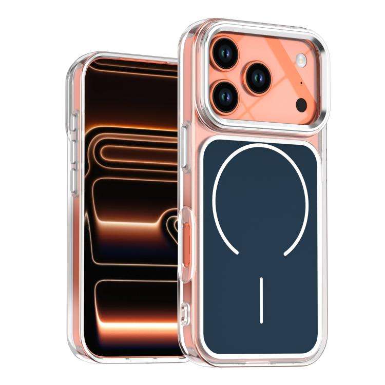 Bright Shadow Two-color MagSafe Magnetic Phone Case, For iPhone 18 Pro / 17 Pro, For iPhone 18 Pr...