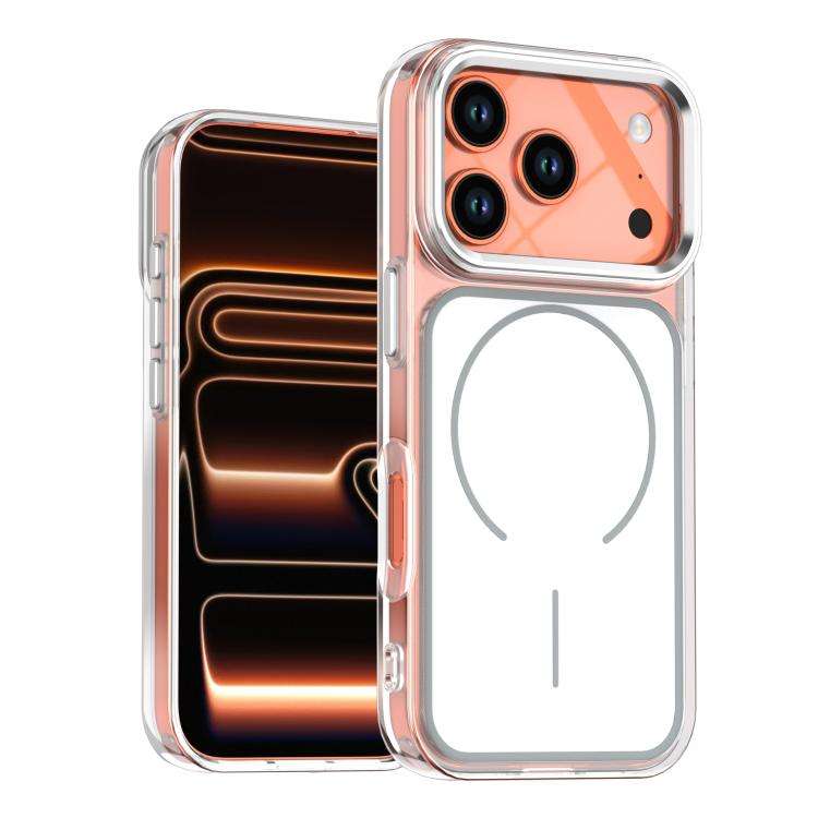 Bright Shadow Two-color MagSafe Magnetic Phone Case, For iPhone 18 Pro / 17 Pro, For iPhone 18 Pr...