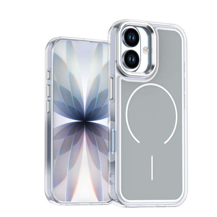 Bright Shadow Two-color MagSafe Magnetic Phone Case, For iPhone 18 Pro / 17 Pro, For iPhone 18 Pr...
