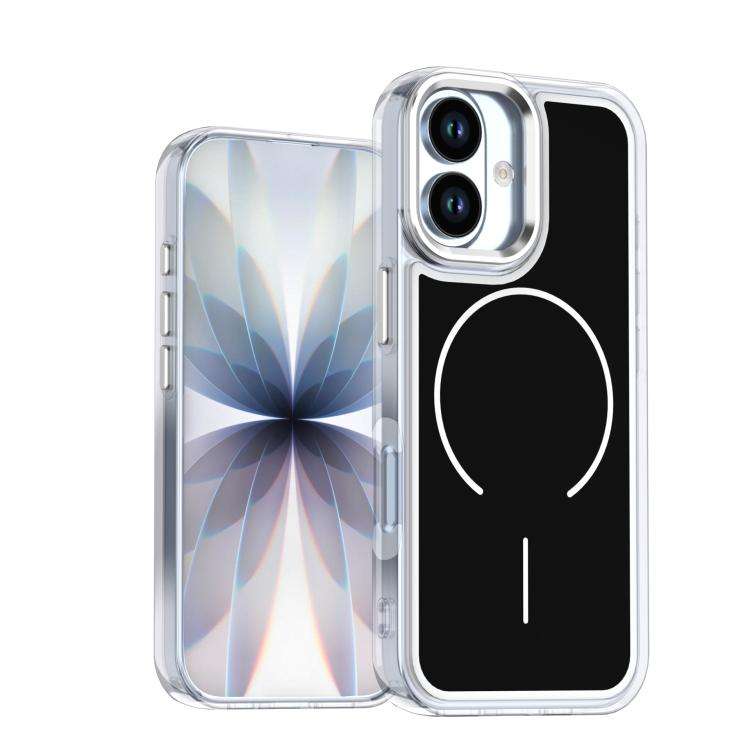 Bright Shadow Two-color MagSafe Magnetic Phone Case, For iPhone 18 Pro / 17 Pro, For iPhone 18 Pr...