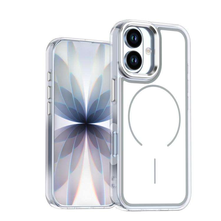Bright Shadow Two-color MagSafe Magnetic Phone Case, For iPhone 18 Pro / 17 Pro, For iPhone 18 Pr...