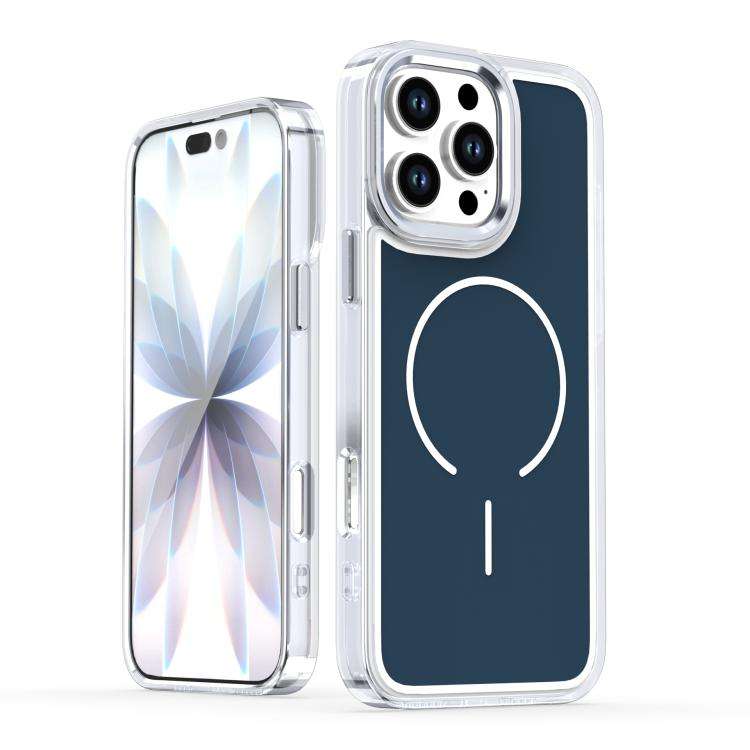Bright Shadow Two-color MagSafe Magnetic Phone Case, For iPhone 18 Pro / 17 Pro, For iPhone 18 Pr...