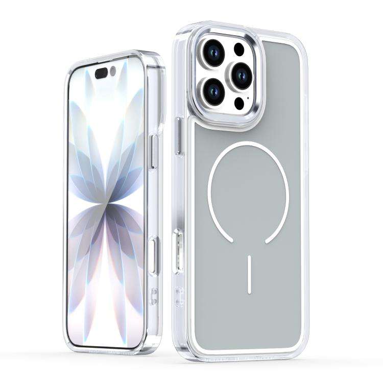 Bright Shadow Two-color MagSafe Magnetic Phone Case, For iPhone 18 Pro / 17 Pro, For iPhone 18 Pr...