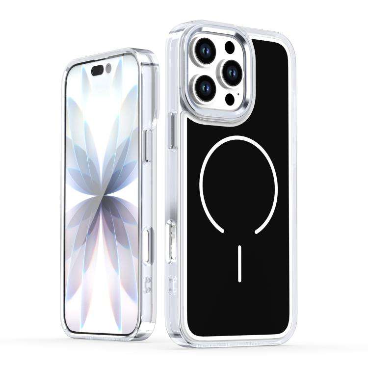 Bright Shadow Two-color MagSafe Magnetic Phone Case, For iPhone 18 Pro / 17 Pro, For iPhone 18 Pr...
