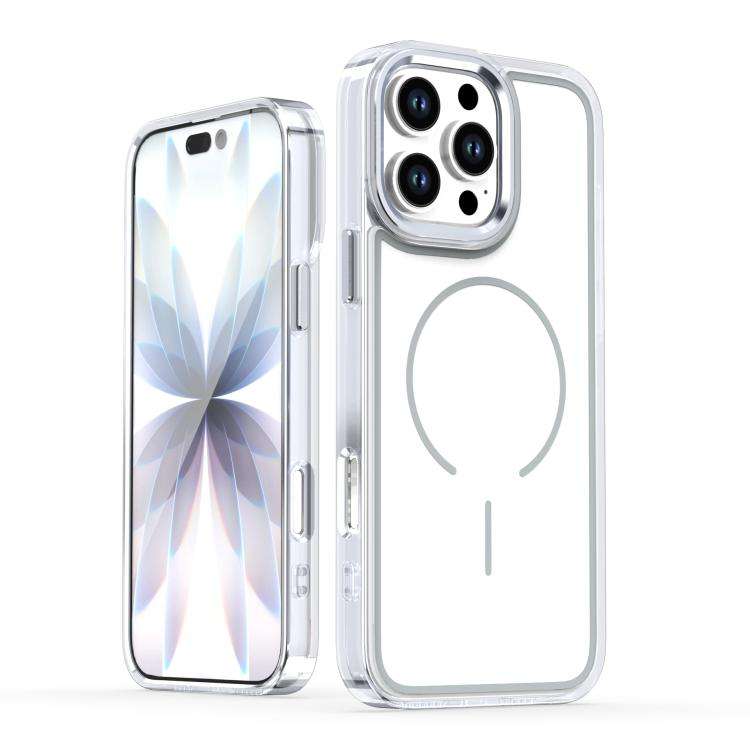 Bright Shadow Two-color MagSafe Magnetic Phone Case, For iPhone 18 Pro / 17 Pro, For iPhone 18 Pr...