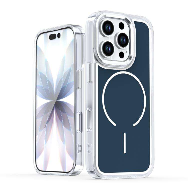 Bright Shadow Two-color MagSafe Magnetic Phone Case, For iPhone 18 Pro / 17 Pro, For iPhone 18 Pr...