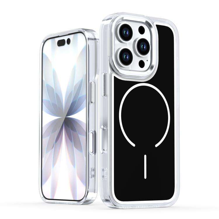 Bright Shadow Two-color MagSafe Magnetic Phone Case, For iPhone 18 Pro / 17 Pro, For iPhone 18 Pr...