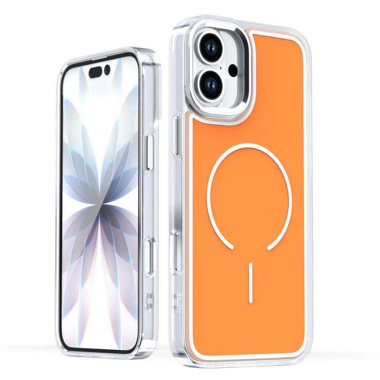 Bright Shadow Two-color MagSafe Magnetic Phone Case, For iPhone 18 Pro / 17 Pro, For iPhone 18 Pr...