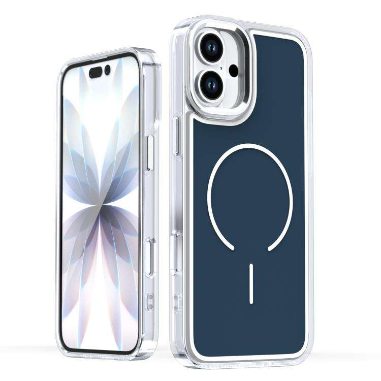 Bright Shadow Two-color MagSafe Magnetic Phone Case, For iPhone 18 Pro / 17 Pro, For iPhone 18 Pr...