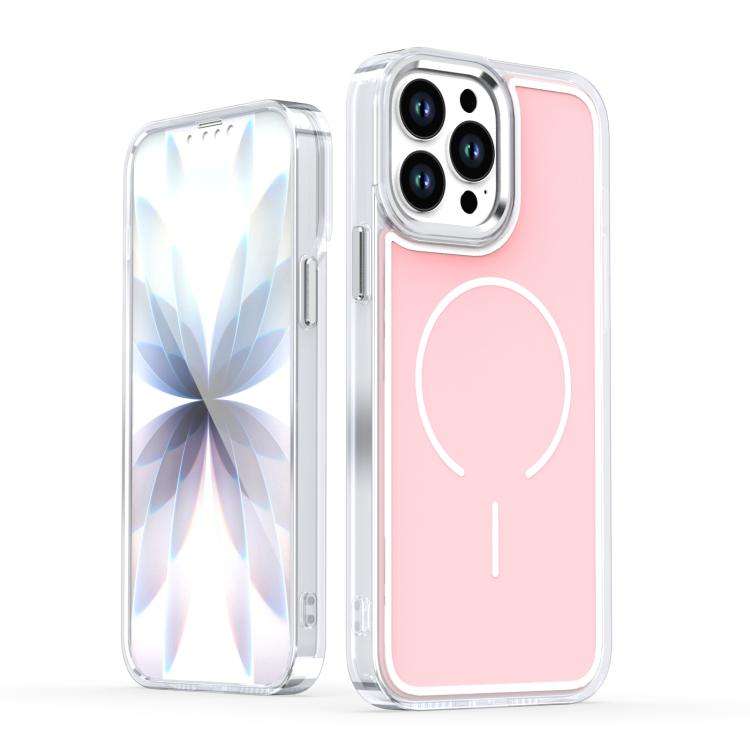 Bright Shadow Two-color MagSafe Magnetic Phone Case, For iPhone 13 Pro Max, For iPhone 13 Pro, Fo...