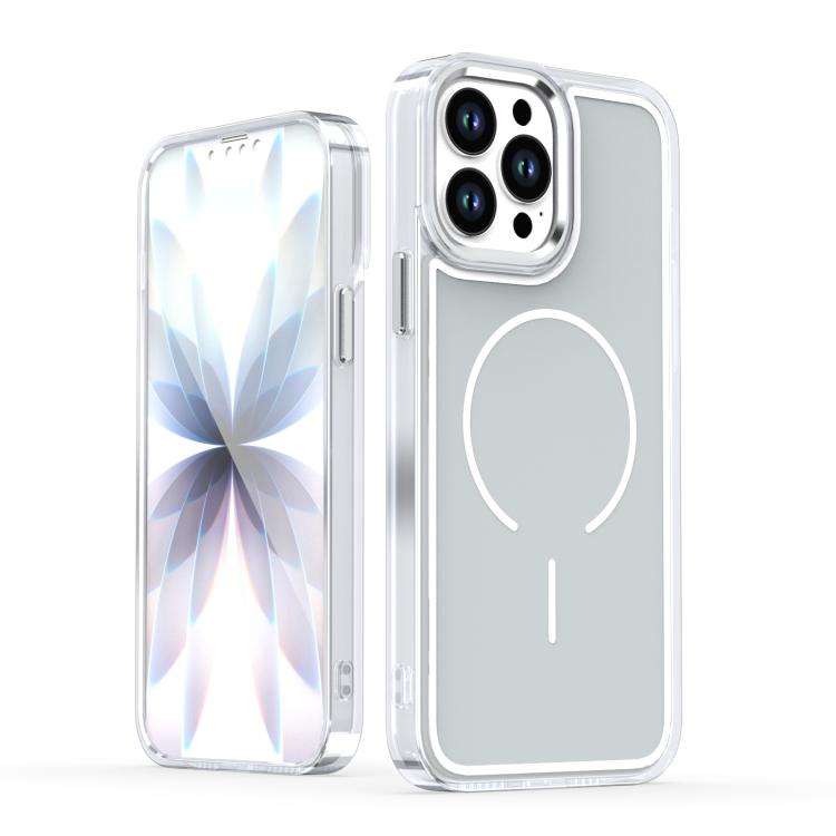 Bright Shadow Two-color MagSafe Magnetic Phone Case, For iPhone 13 Pro Max, For iPhone 13 Pro, Fo...