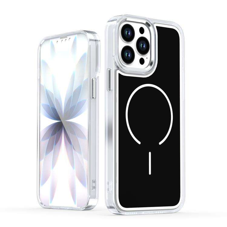 Bright Shadow Two-color MagSafe Magnetic Phone Case, For iPhone 13 Pro Max, For iPhone 13 Pro, Fo...
