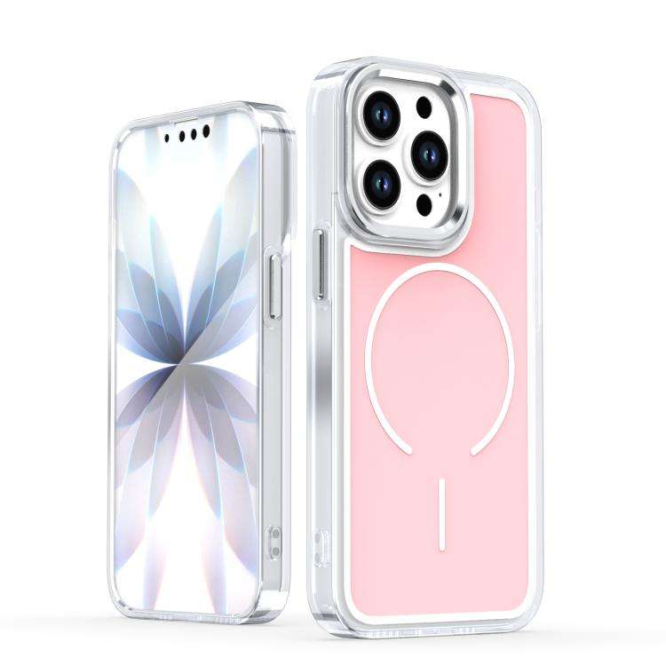 Bright Shadow Two-color MagSafe Magnetic Phone Case, For iPhone 13 Pro Max, For iPhone 13 Pro, Fo...