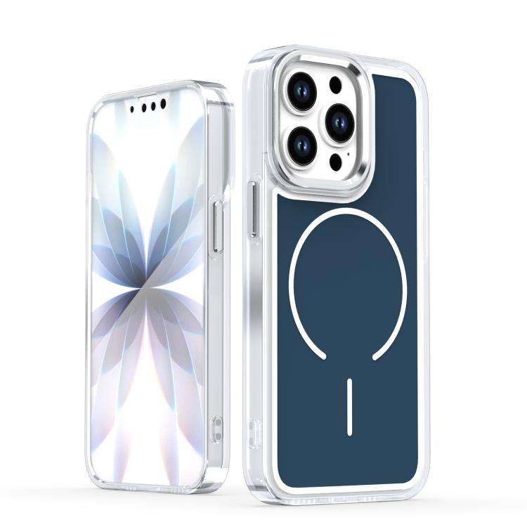 Bright Shadow Two-color MagSafe Magnetic Phone Case, For iPhone 13 Pro Max, For iPhone 13 Pro, Fo...
