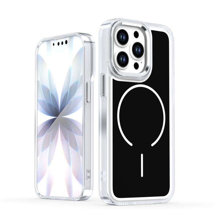 Bright Shadow Two-color MagSafe Magnetic Phone Case, For iPhone 13 Pro Max, For iPhone 13 Pro, Fo...