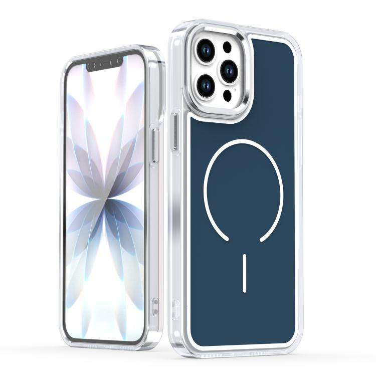 Bright Shadow Two-color MagSafe Magnetic Phone Case, For iPhone 13 Pro Max, For iPhone 13 Pro, Fo...