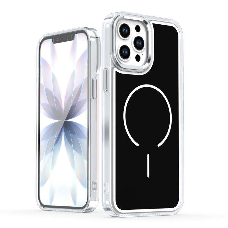 Bright Shadow Two-color MagSafe Magnetic Phone Case, For iPhone 13 Pro Max, For iPhone 13 Pro, Fo...